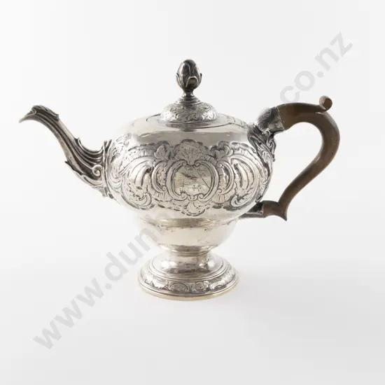Early Geo III S/S Teapot