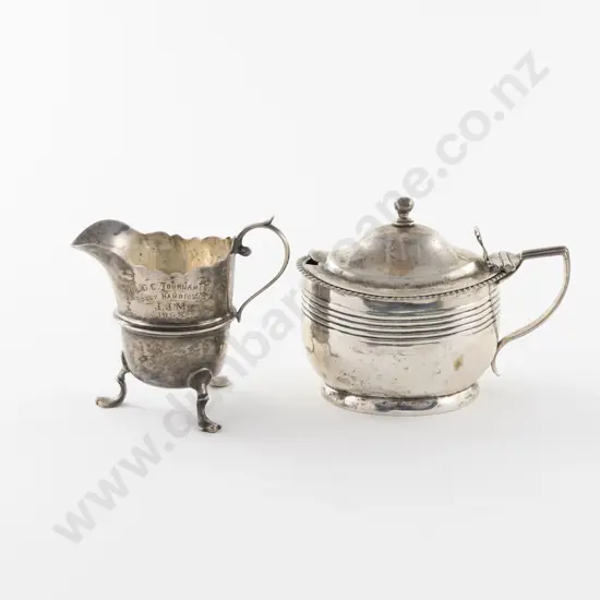 Edw VII S/S Cream Jug