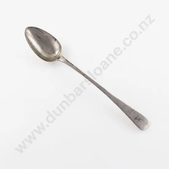 Geo IV Scottish S/S Basting Spoon