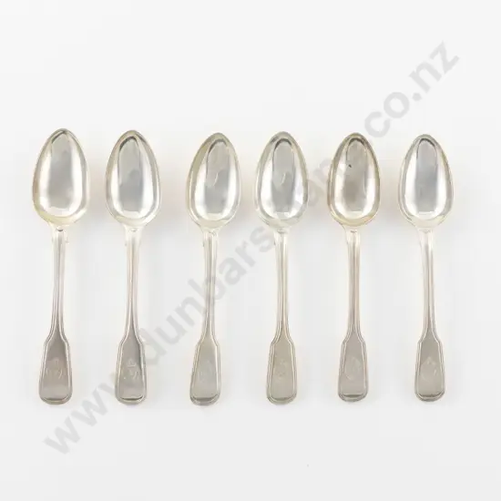 Set Of 6 Geo III S/S Teaspoons