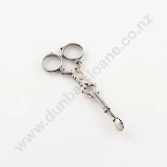 Pair Of Geo II S/S Sugar Nips By Henry Renaud, Circa 1730