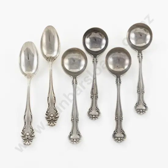6 Continental S/S Spoons
