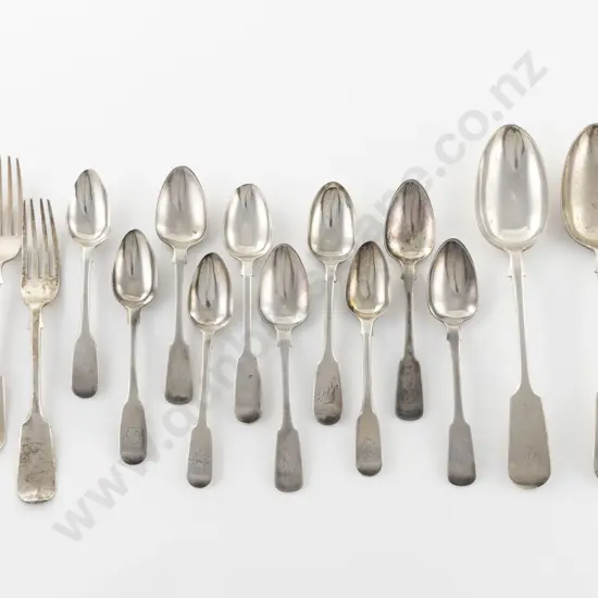14 Pieces Of S/S Fiddle Pattern Cutlery