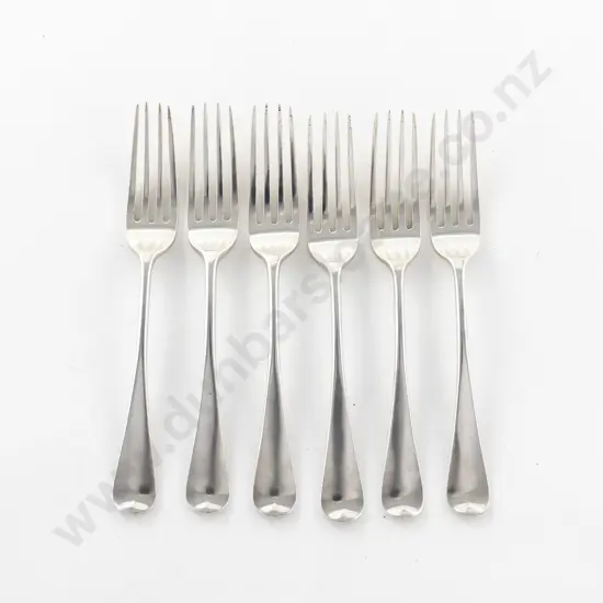 Set Of 6 Vict S/S Dessert Forks