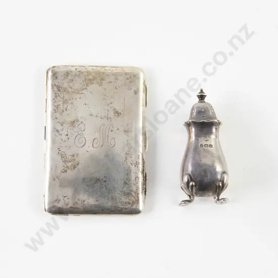 Edw VII S/S Card Case/Notepad