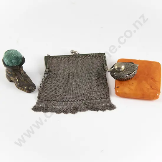 Art Deco Mesh Evening Purse