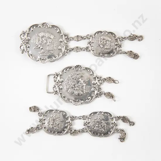 Edw VII S/S Belt Buckle