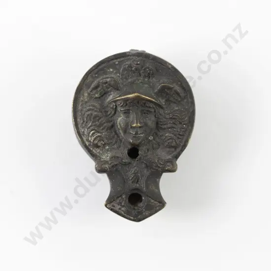 Bronze Roman Type Oil Lamp