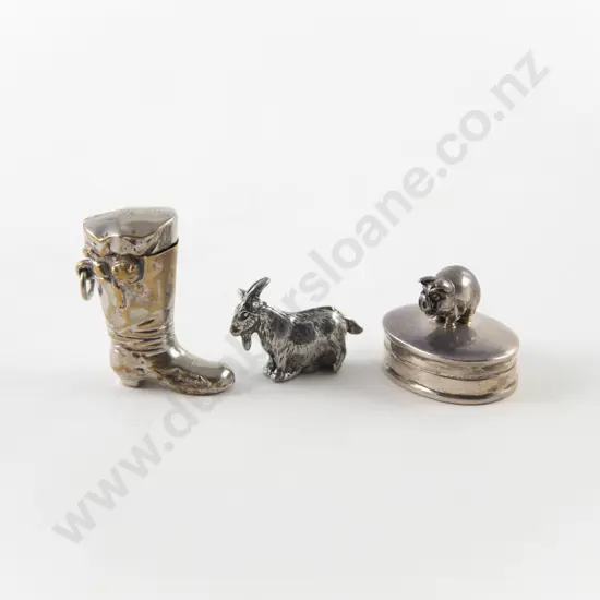 .925 Silver Pill Box