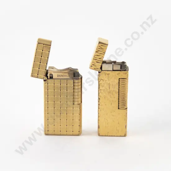 Two Vintage Dunhill Lighters
