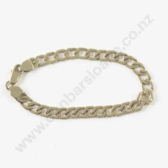 9ct Fancy Link Bracelet