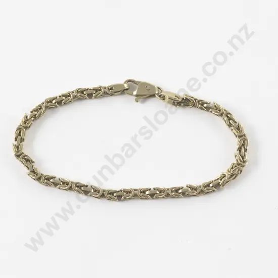 9ct Fancy Link Bracelet