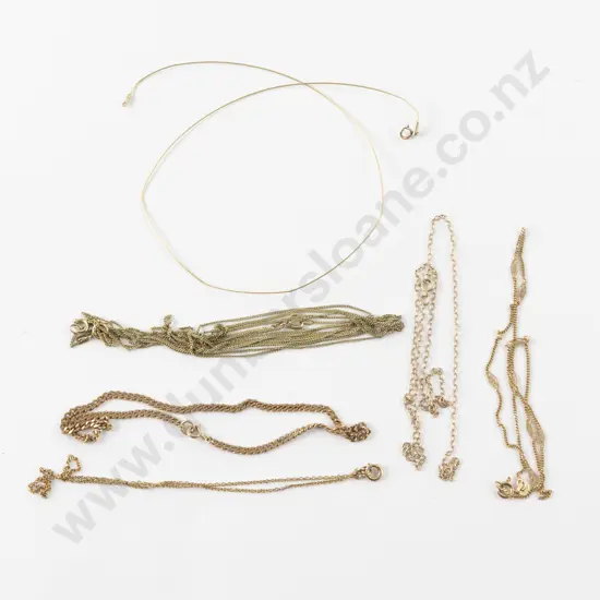 9ct Various Chain (Faults)