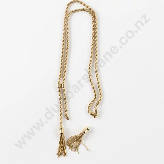 9ct Fancy Rope Twist Neck Chain