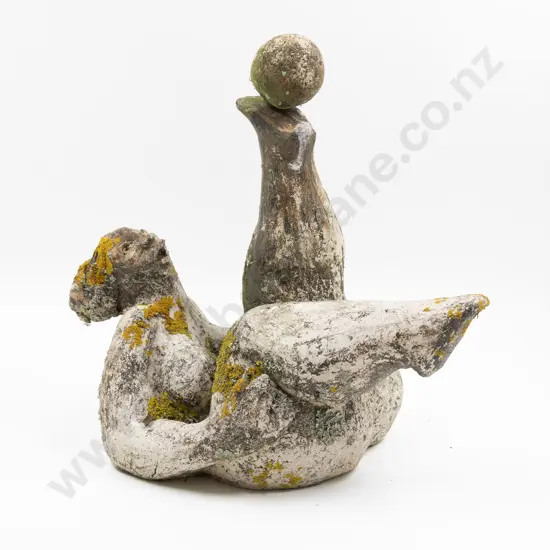 Di Conway - Female Figure Balancing Ball