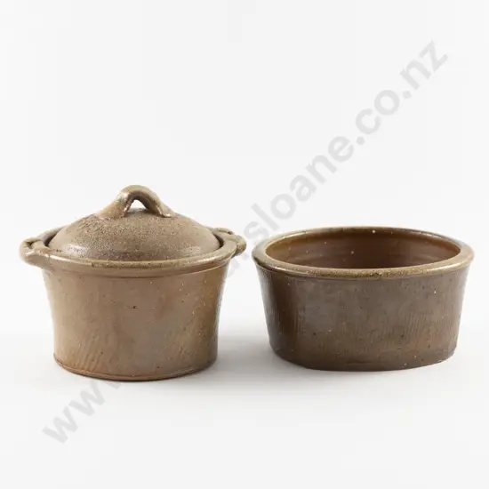 NZ Pottery Lidded Tureen & Dish