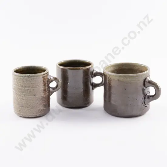 Three Byron Temple Mugs