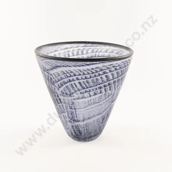 Mike McGregor Hand Blown Conical Glass Bowl
