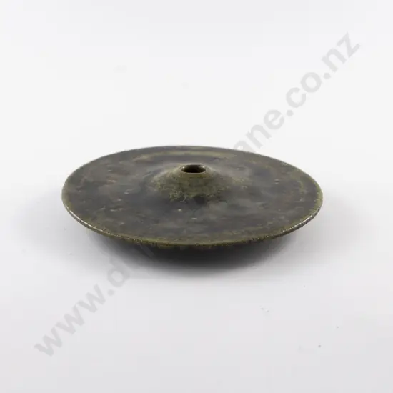 NZ Pottery Discoid Vase