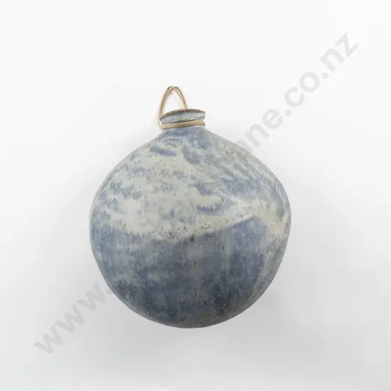 Unknown Potter Hanging Discoid Vase