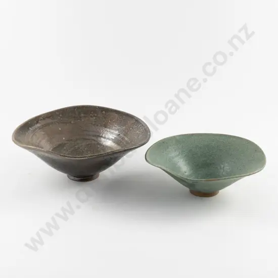 Two Rick Urban Footed Bowls