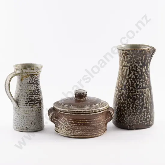 Three Pieces NZ Pottery