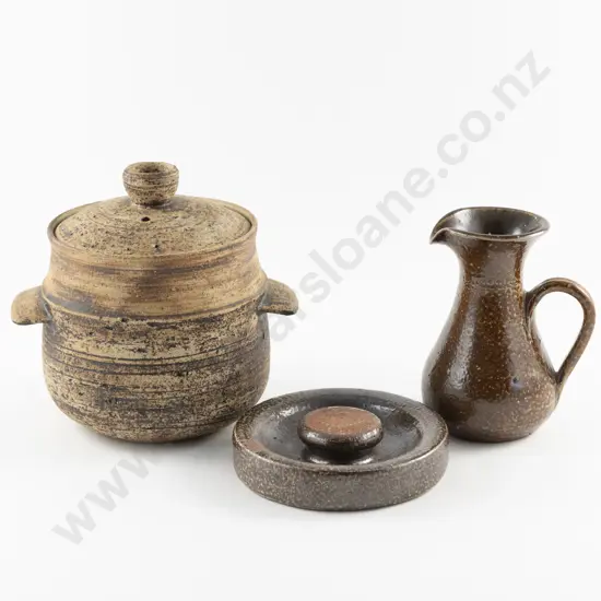 Bendigo Pottery Jug & Two Others