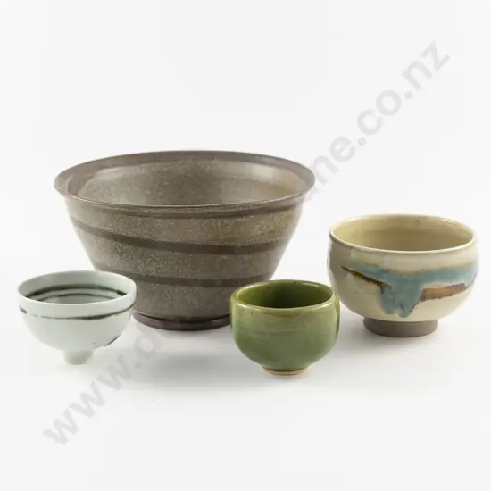 Anne Cope Bowl & Three Others