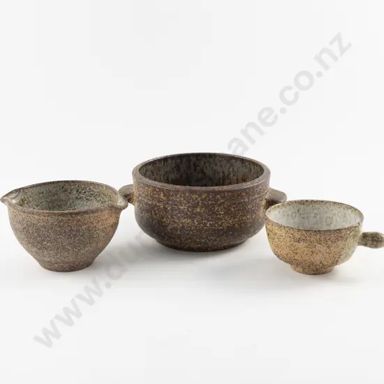 Three Pieces Zaalberg Holland Pottery