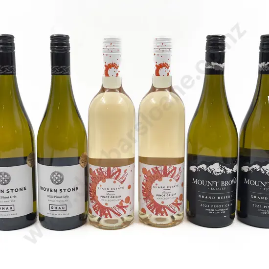 NZ Six Assorted Pinot Gris