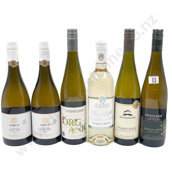 NZ Six Assorted Pinot Gris