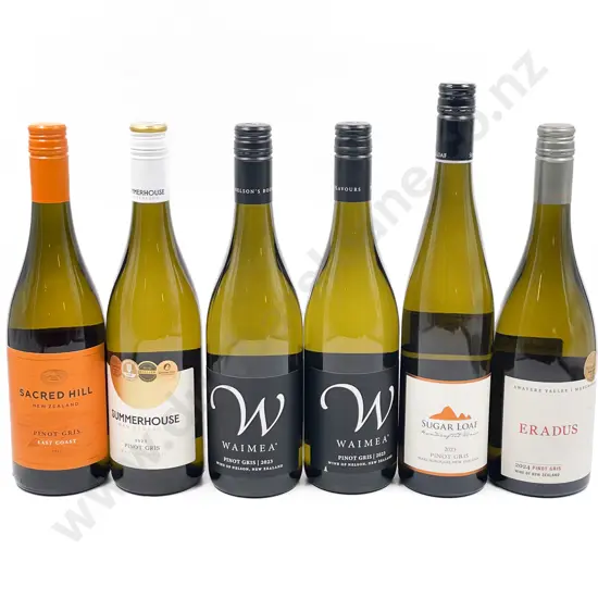 NZ Six Assorted Pinot Gris