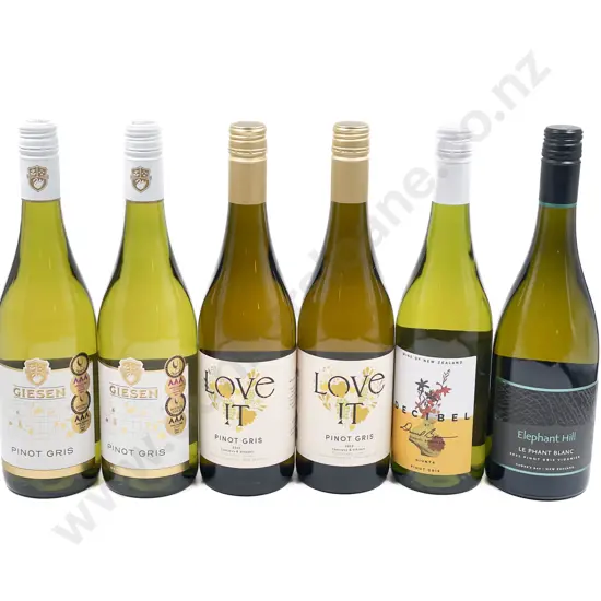 NZ Six Assorted Pinot Gris