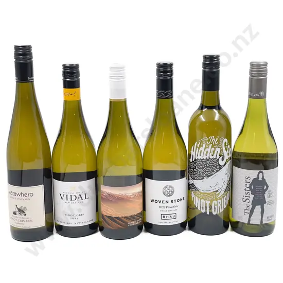 NZ Six Assorted Pinot Gris