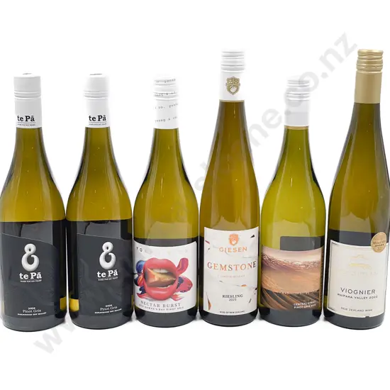 NZ Six Assorted White Wines