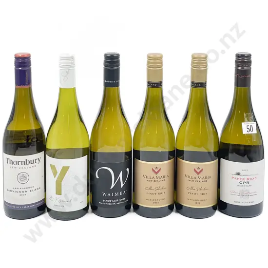 NZ Six Assorted White Wines