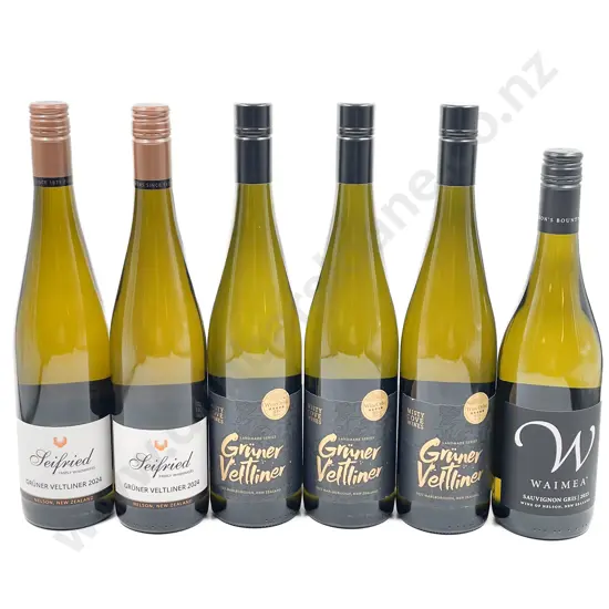 NZ Seven Assorted White Wines