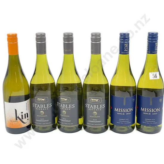 NZ Six Assorted Chardonnay
