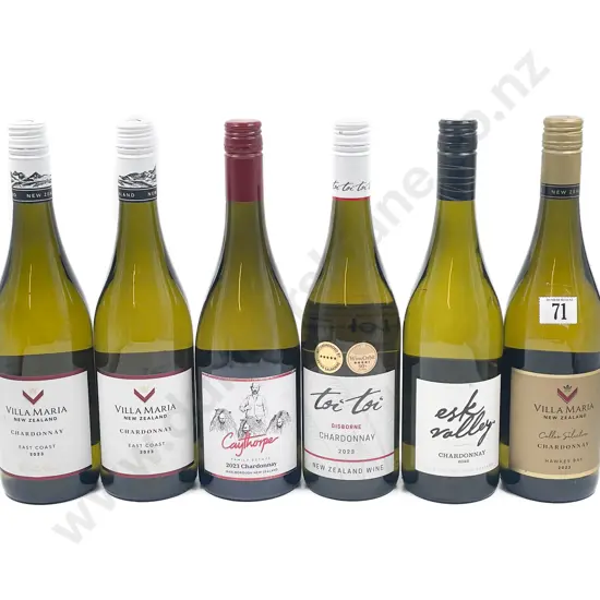 NZ Six Assorted Chardonnay