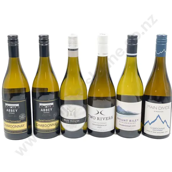 NZ Six Assorted Chardonnay