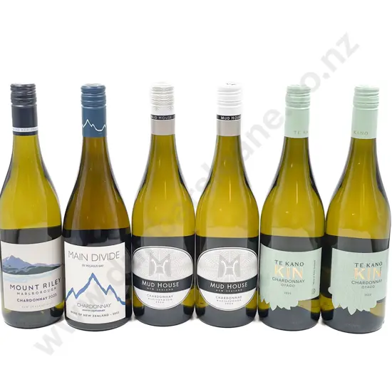 NZ Six Assorted Chardonnay