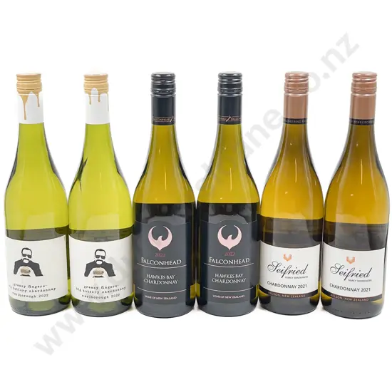 NZ Six Assorted Chardonnay