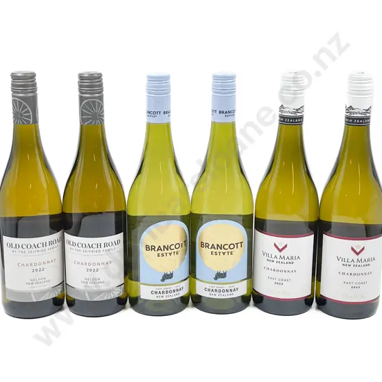 NZ Six Assorted Chardonnay