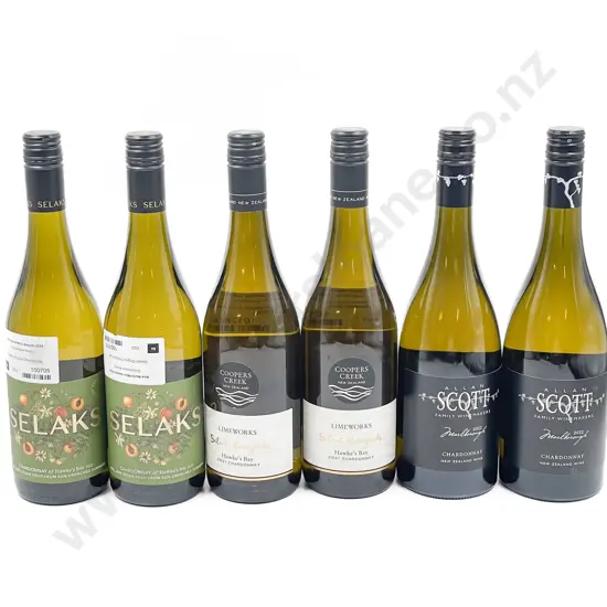 NZ Six Assorted Chardonnay
