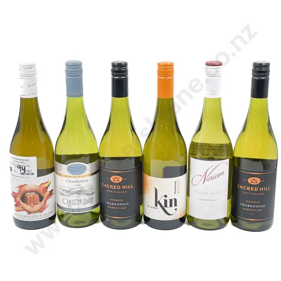 NZ Six Assorted Chardonnay