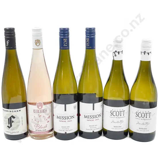NZ Six Assorted Riesling