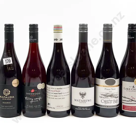 NZ Six Assorted Pinot Noir