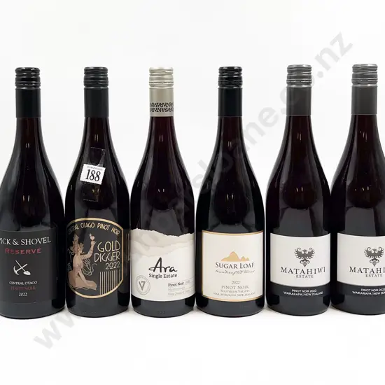 NZ Six Assorted Pinot Noir