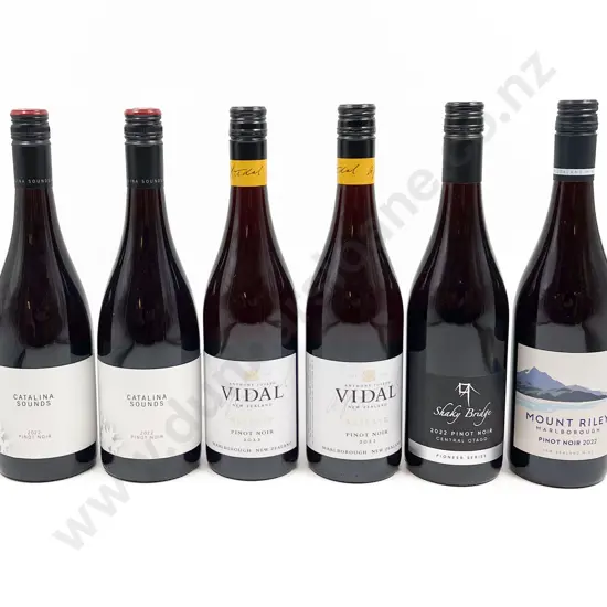 NZ Six Assorted Pinot Noir