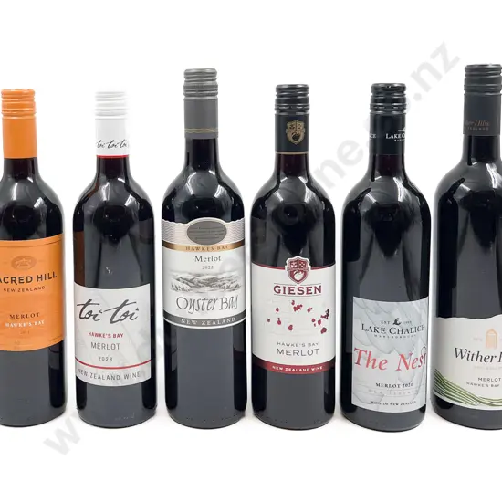 NZ Six Assorted Merlot